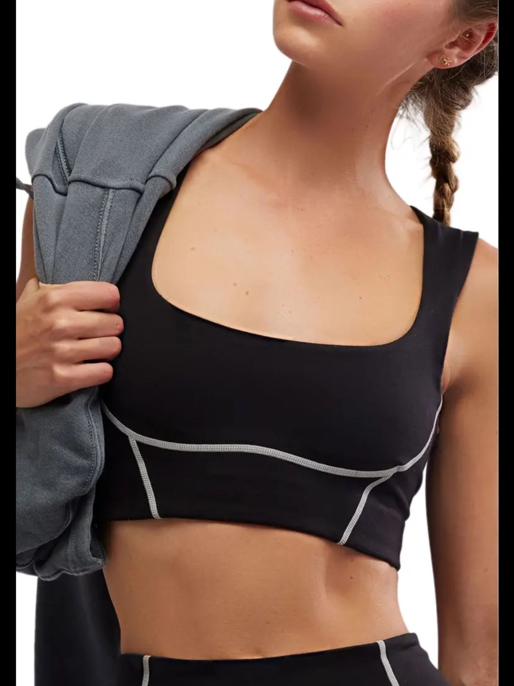 New Free People Movement You’re A Peach Sports Bra - Picture 2 of 5